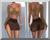 Brown Skirt & Top RLL