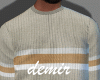 [D] Owl beige sweater
