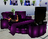 Purple Bed With TV+11P