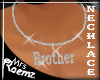 Brother Necklace Silver