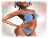 Maternity Bikini Blue