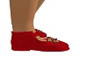 Red Gingerbread Shoes