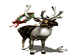 Reindeer Twirling Wreath