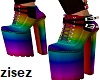 !Pride combat boots tie
