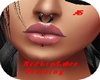 Red Lip/Labre Piercing