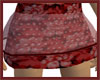 Scarlet Flowered Skirt