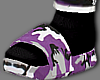 purple goth camo