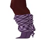 (F) Purple Heart  Boots