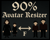 C. Avatar Scaler 90%