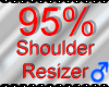 *M* Shoulder Resizer 95%