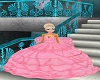 Pink Ruffle WeddingDress