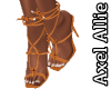 AA Orange Summer Sandals