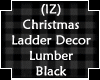 Ladder Decor LumberBlack