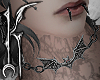 ♱ goth necklace