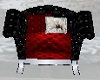Black/Red  Chair