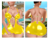 Atomic dress - Yellow