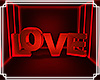 Neon Love Room Red