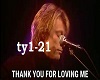 ty for loving me bonjovi