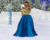 ~M~ Holiday Blue Gown