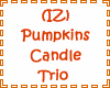 (IZ) Pumpkins Candle Tri