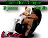 Couch Chairs kiss Couple