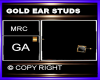 GOLD EAR STUDS