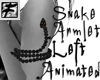 ~F~ Blk Snake Armlet L