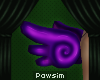 [P]Drk Purple Chibi Wing