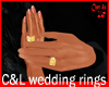 Infinity weddingring L/C