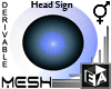 Animated Head Sign Mesh