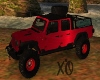 Red Jeep Animated