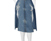 Jeans skirt star