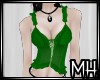 [MH] Green Corset