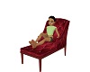 Red Snuggle Lounger