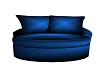 Blue cuddle chair
