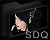 "SDQ" Hair Blk