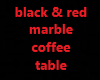 black&red coffee table