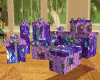 purple presents