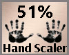 Hand Scale 51% F