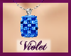 (V)Blue dreams necklace