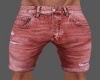 Jean Shorts - Red