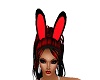 red and black Bunny ears