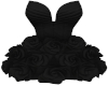 Roselyn Black Rose Dress