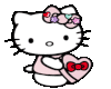 Cute Hello Kitty Sticker