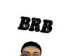 BRB  animated black