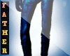 Cool Blue pants+Converse