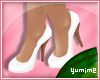 [Y]  Diva Heels ~ White