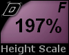 D► Scal Height*F*197%