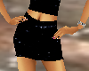 [E] Black Mini Skirt