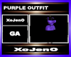 PURPLE OUTFIT